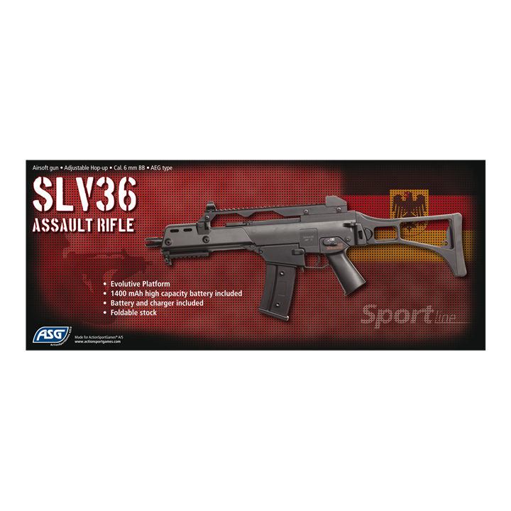 ΟΠΛΟ SOFT AEG, SLV, ASG, G36C, Black