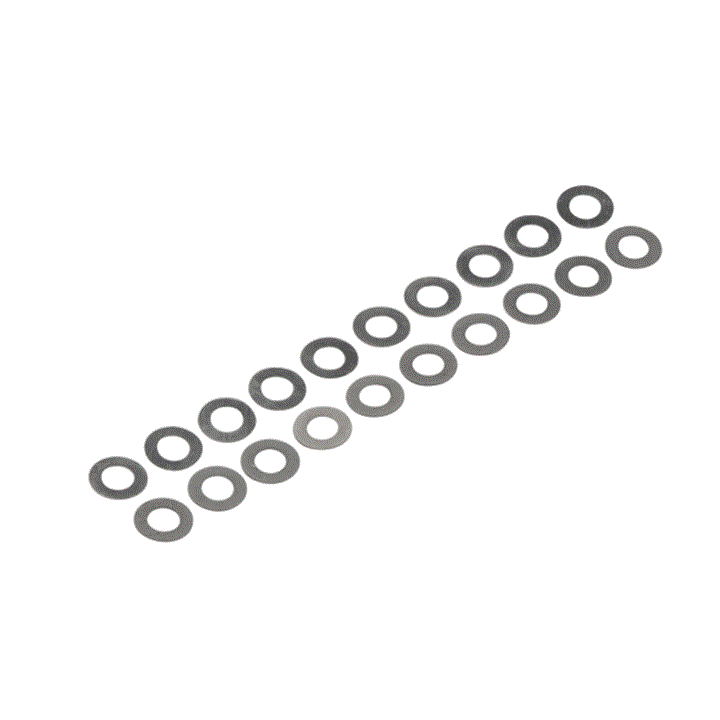Ροδέλες, Shim Set, polyslide,10χ 0,15mm, 10χ0,3mm ULTIMATE