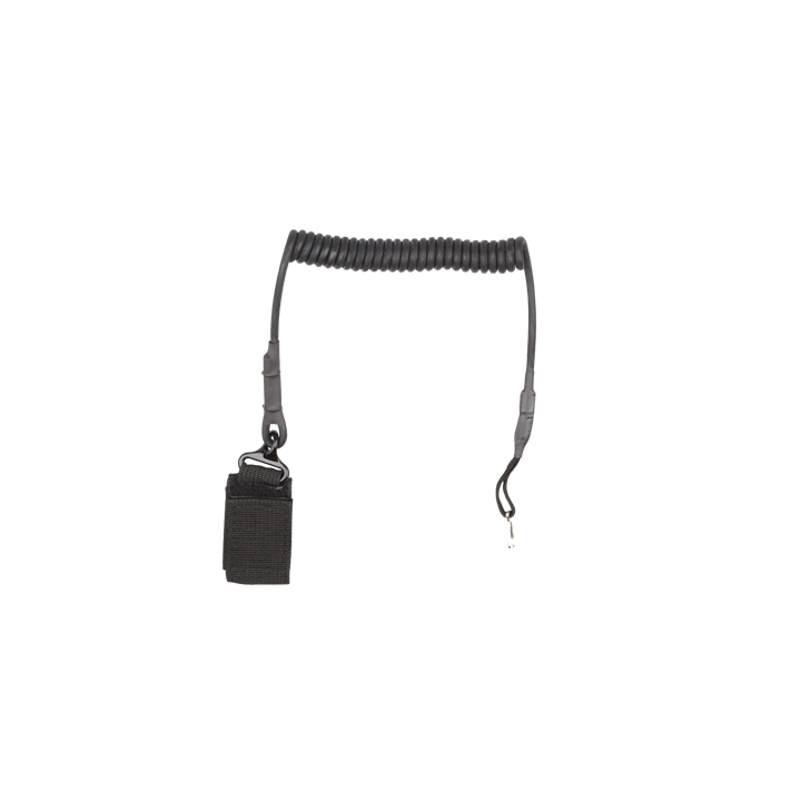 ΣΠΙΡΑΛ ΚΑΛΩΔΙΟ ΑΝΑΡΤΗΣΗΣ Lanyard, Black color