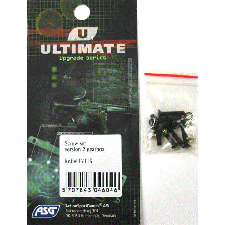 Screw set, version 2 gearbox