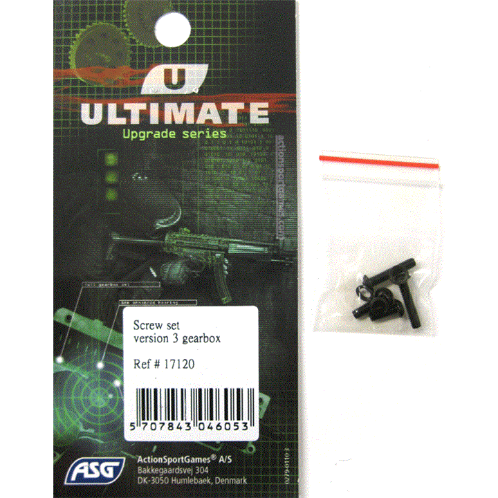 Screw set, version 3 gearbox