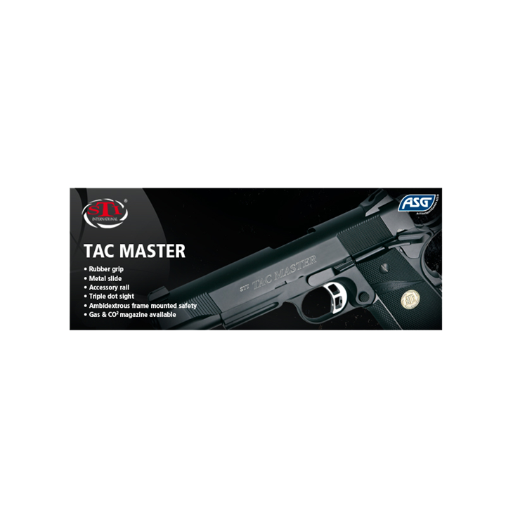ΠΙΣΤΟΛΙ SOFT GBB, ASG, STI Tac Master