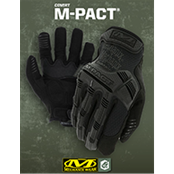 ΓΑΝΤΙΑ MECHANIX, M-pact, Covert, Size SM
