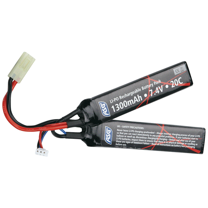 ΜΠΑΤΑΡΙΑ ΕΠΑΝΑΦ.SOFT 7,4V / 1300mAh,  Li-Po, 2pack