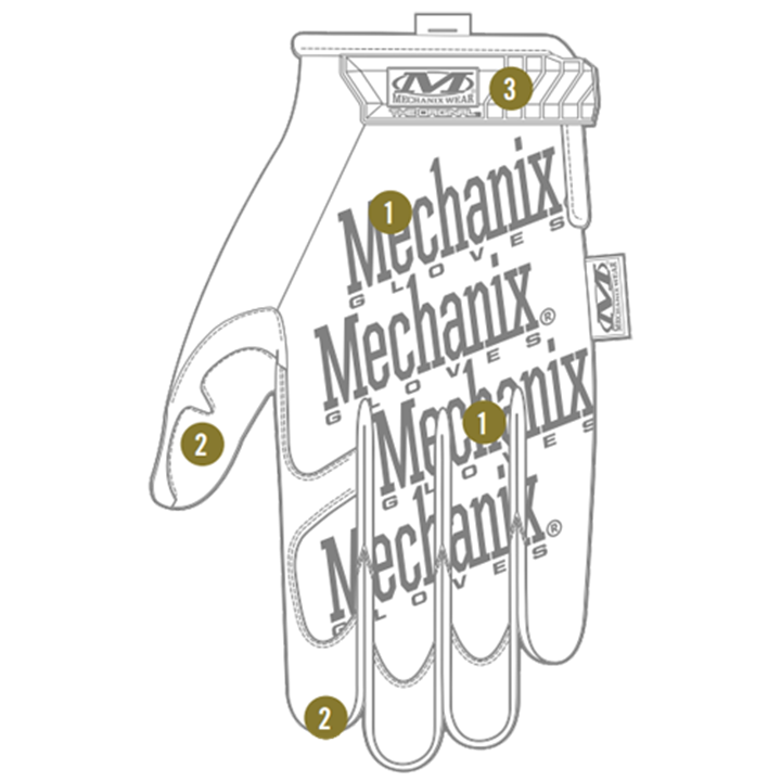 ΓΑΝΤΙΑ MECHANIX, The Original, Pink, Woman, L