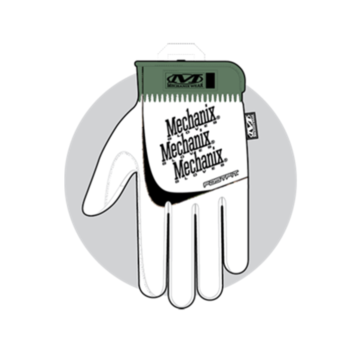 ΓΑΝΤΙΑ MECHANIX, FastFit, Wolf Grey, Size - XXL