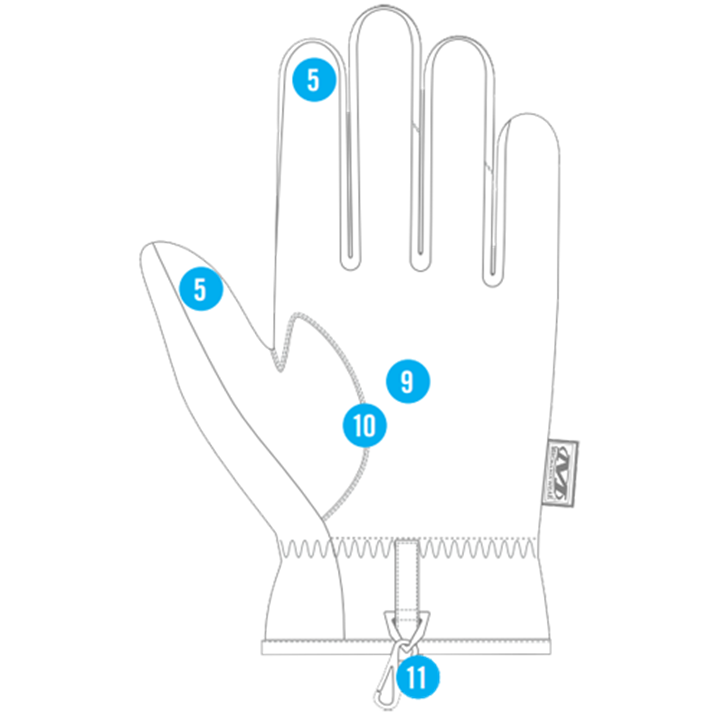 ΓΑΝΤΙΑ MECHANIX, Fastfit, Insulated, L