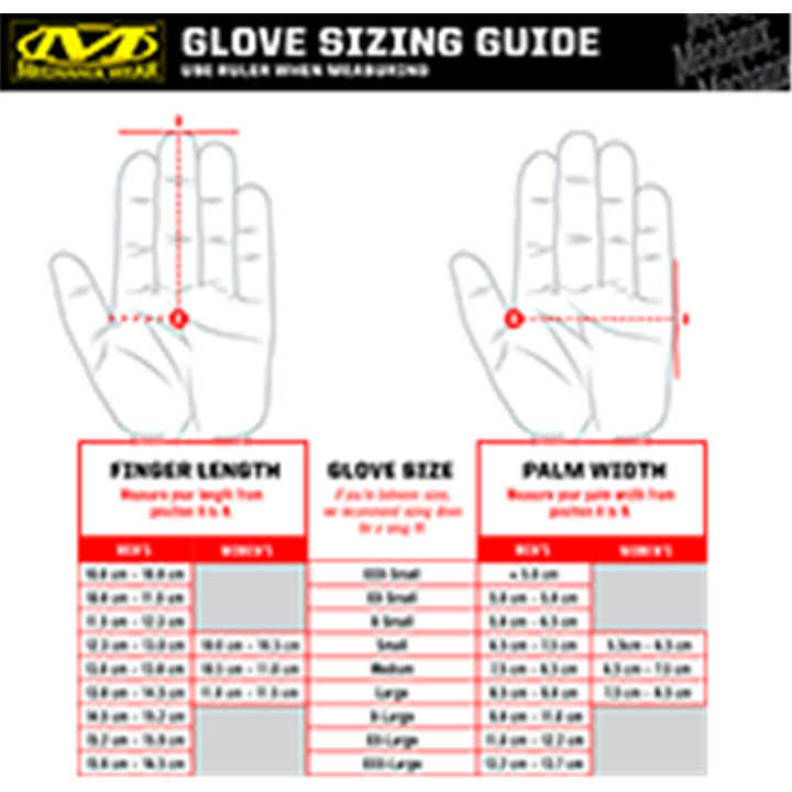 ΓΑΝΤΙΑ MECHANIX, Specialty Hi-Dexterity 0.5mm,LG