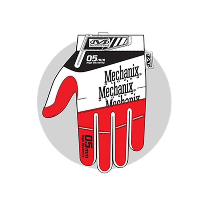 ΓΑΝΤΙΑ MECHANIX, Specialty Hi-Dexterity 0.5mm,XL