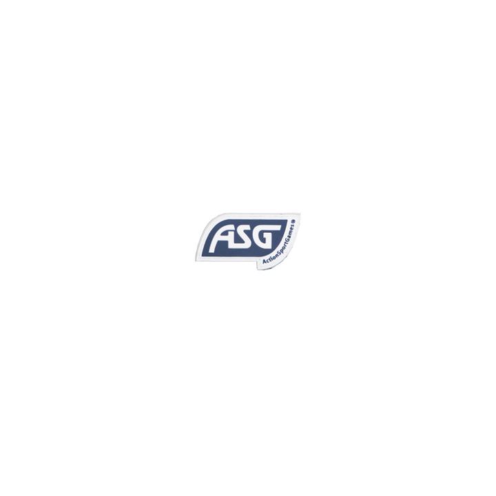 ASG PVC patch, velcro, Blue