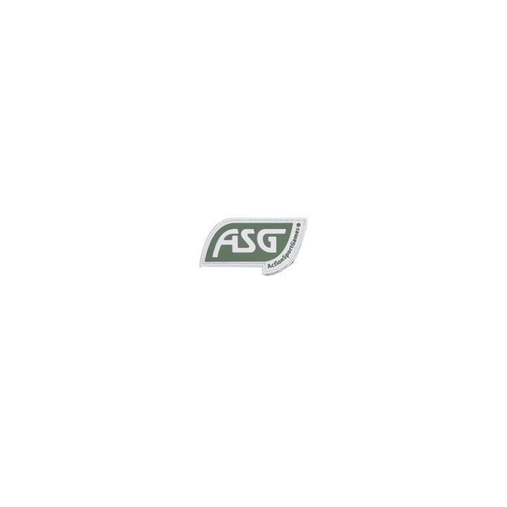 ASG PVC patch, velcro, Green