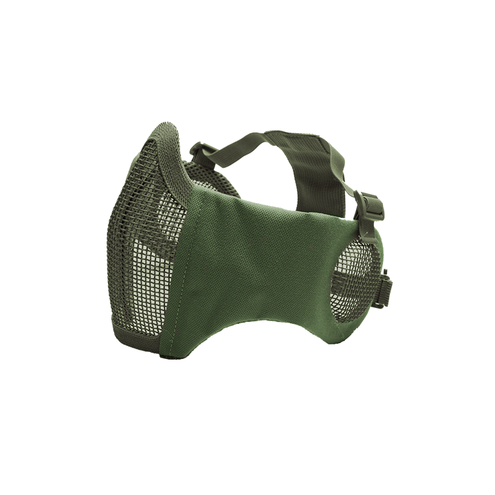 ΜΑΣΚΑ SOFT Mesh, Ear Protection, Metal, Lower Half, OD Green