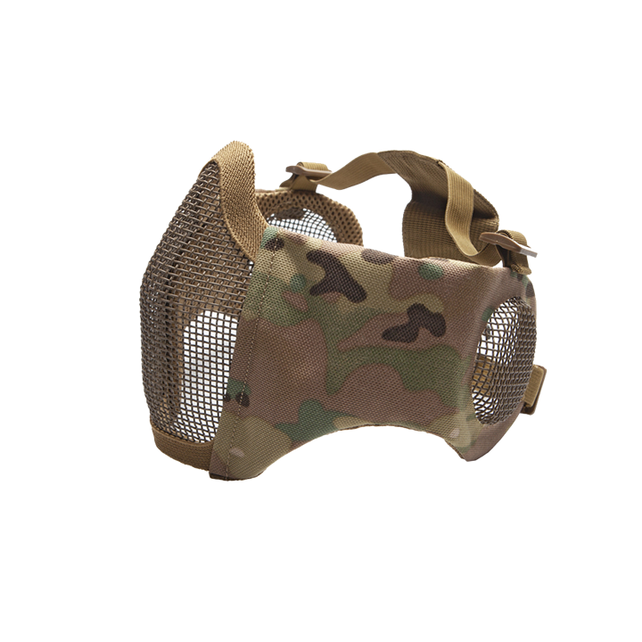 ΜΑΣΚΑ SOFT Mesh, Ear Protection, Metal, Lower Half, Multicam
