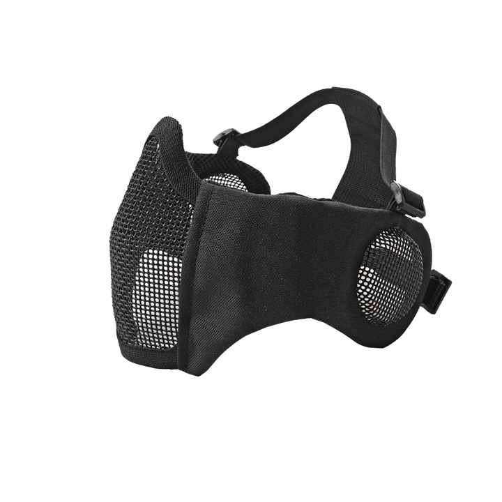 ΜΑΣΚΑ SOFT Mesh, Ear Protection, Metal, Lower Half, Black