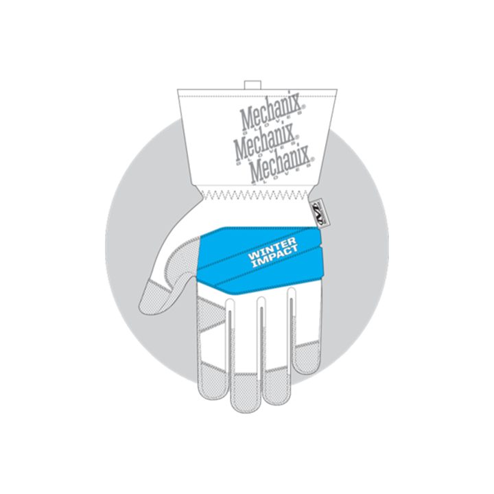 ΓΑΝΤΙΑ MECHANIX, Winter Impact GEN.2, size SM