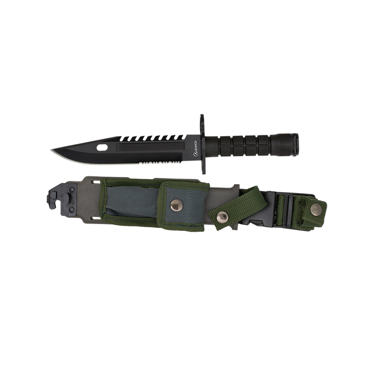 ΜΑΧΑΙΡΙ ALBAINOX, Survival Knife, Black, 32442