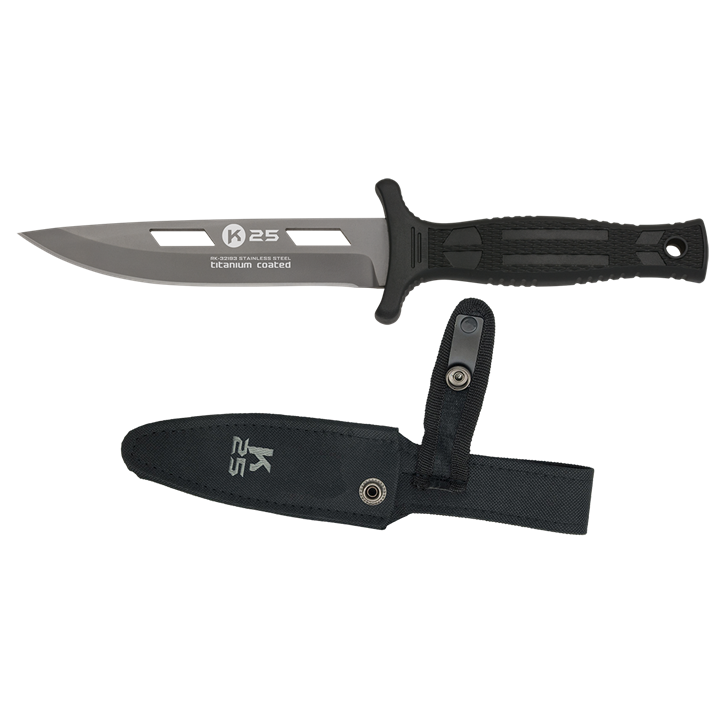 ΜΑΧΑΙΡΙ K25, Tactical Knife, Titanium Coated, 32193