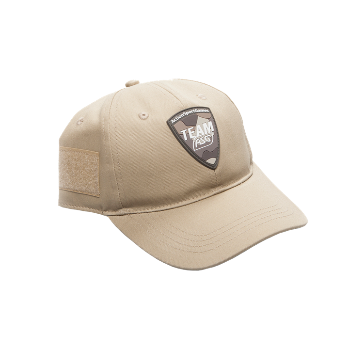 ΚΑΠΕΛΟ ASG, velcro, tan