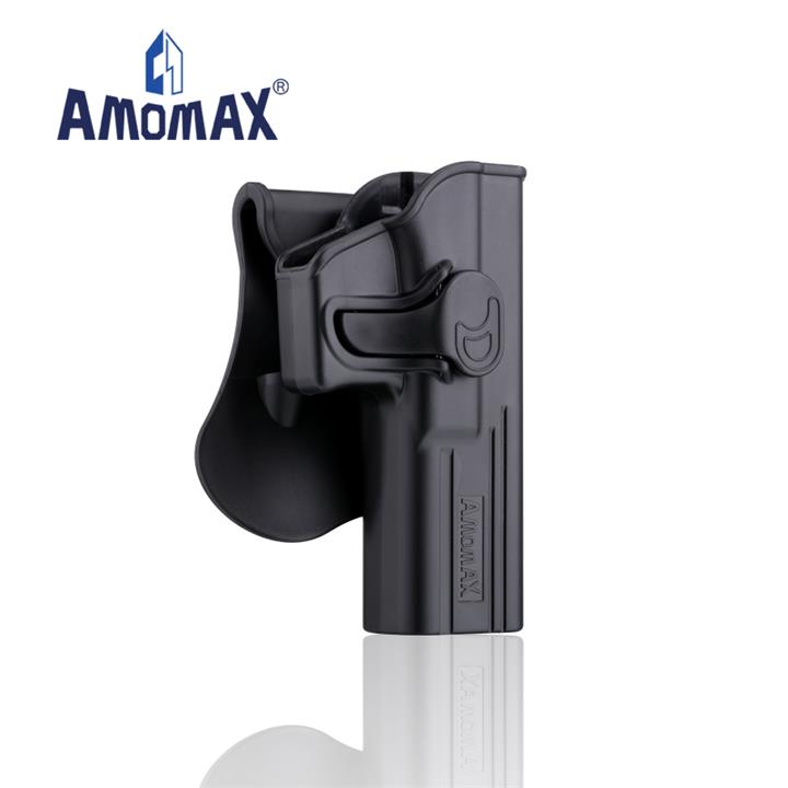 ΘΗΚΗ ΠΙΣΤΟΛΙΟΥ AMOMAX, G17,22,31 / KWA ATP series / APS ACP series, BLACK