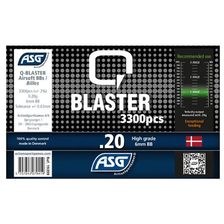 ΜΠΙΛΙΕΣ SOFT Q BLASTER, 0.20g, 3300pcs