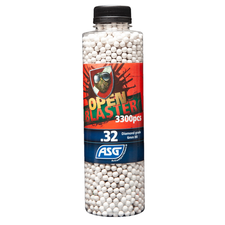 ΜΠΙΛΙΕΣ SOFT OPEN BLASTER 0.32g / 3300pcs