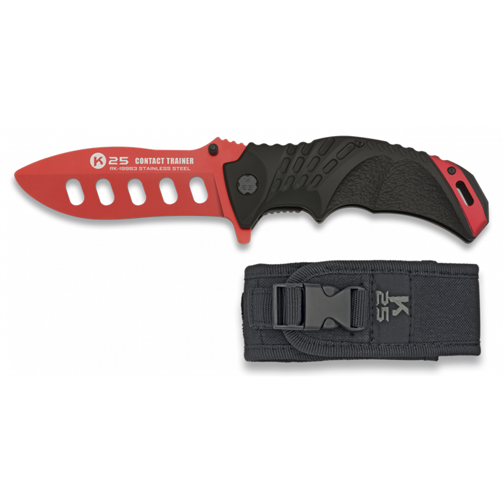 ΜΑΧΑΙΡΙ K25, Training Pro Knife, Rubber, Red, 19963