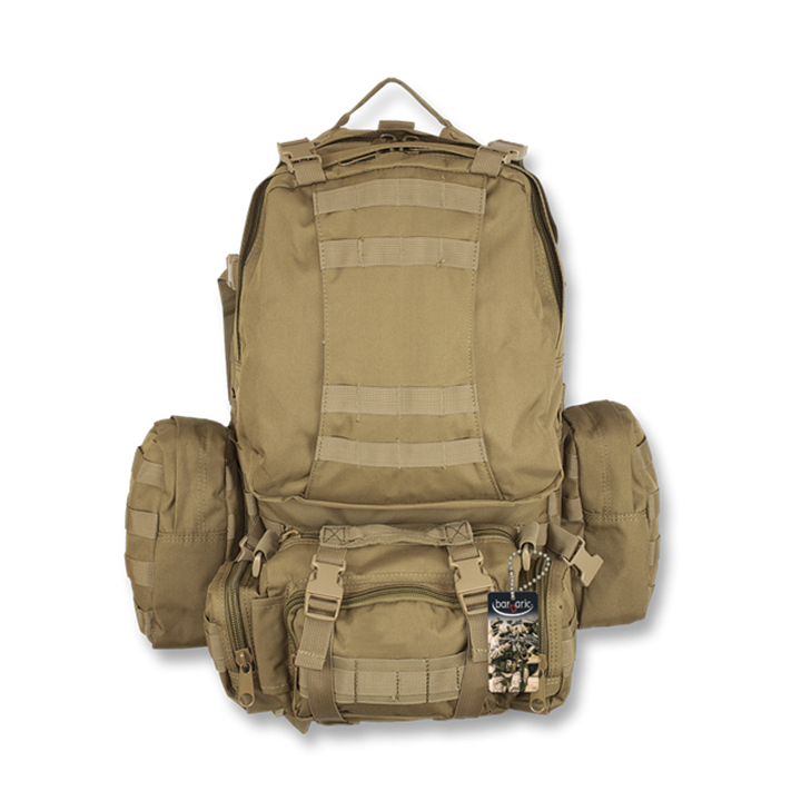 Σακίδιο πλάτης BARBARIC, Backpack. Coyote. 50 lt, 34881-CO