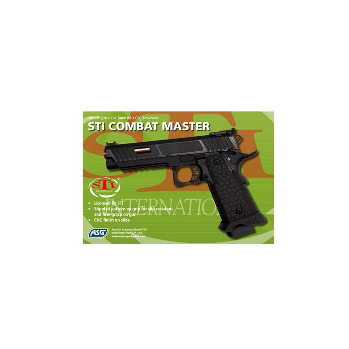 ΠΙΣΤΟΛΙ SOFT GBB, CO2, MS, STI® Combat Master