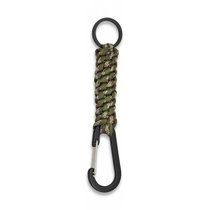 ΜΠΡΕΛΟΚ Albainox Snap hook with paracord and ring. Coyote, 33947-CP