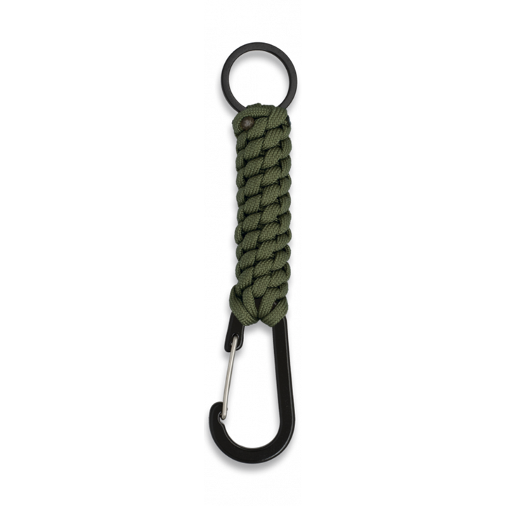 ΜΠΡΕΛΟΚ Albainox Snap hook with paracord and ring. Coyote, 33947-VE