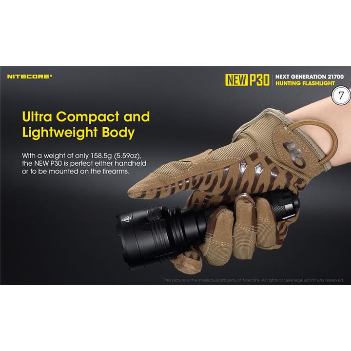 ΦΑΚΟΣ LED NITECORE PRECISE P30 NEW