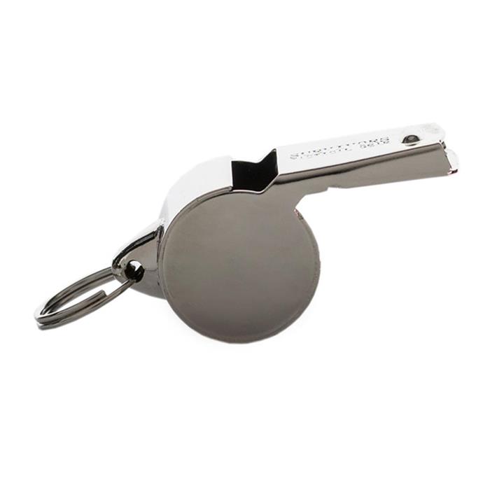 Σφυρίχτρα Μεταλλική (ασημί) Σωμάτων Ασφαλείας