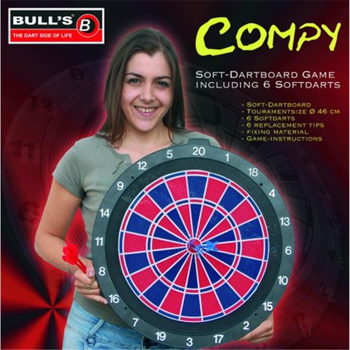 ΣΤΟΧΟΣ DART BULL'S Compy Soft-Tip Dart Board