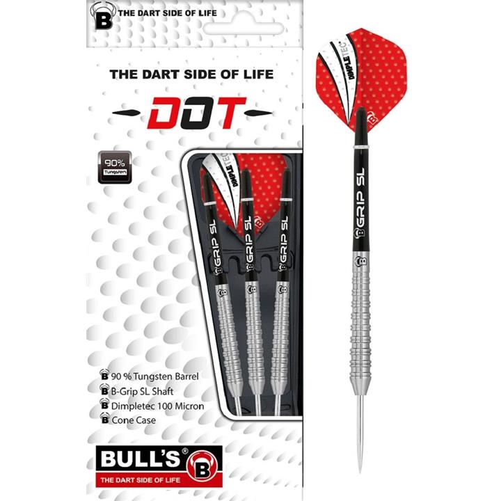 ΒΕΛΑΚΙΑ DART BULL'S, Steel Darts, Dot D3, 24gr