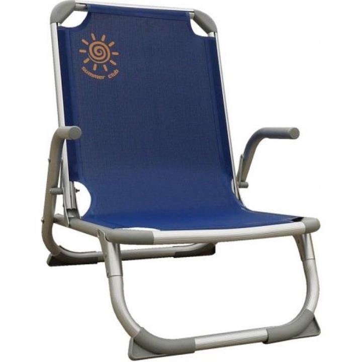 ΚΑΡΕΚΛΑΚΙ ΠΑΡΑΛΙΑΣ ΑΛΟΥΜΙΝΙΟΥ SUMMER CLUB ΡΑΒΔΩΤΟ