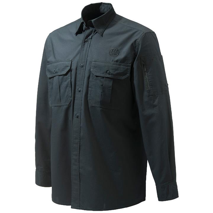 Beretta Mortirolo Shirt Long Sleeves 0999 Black