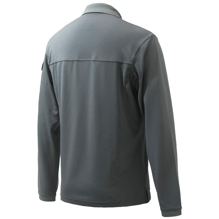 Beretta Miller Polo Long Sleeves 094C Smoked Pearl
