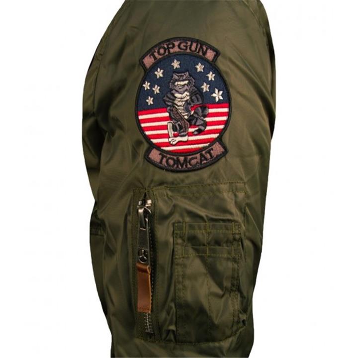 Top Gun® MA-1 Nylon Bomber Jacket with Patches
