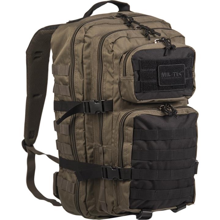 Mil-Tec US Assault Backpack Large Ranger Green/Black 36lt