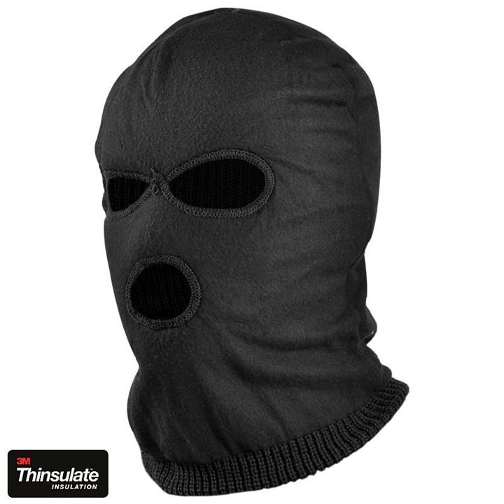 Μαύρος σκούφος Mil-Tec 3-hole Balaclava 
