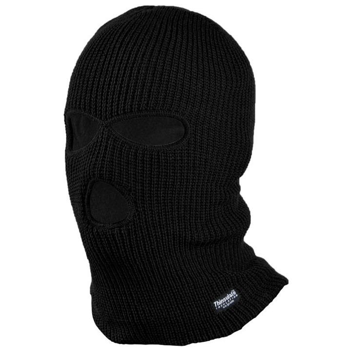 Μαύρος σκούφος Mil-Tec 3-hole Balaclava 