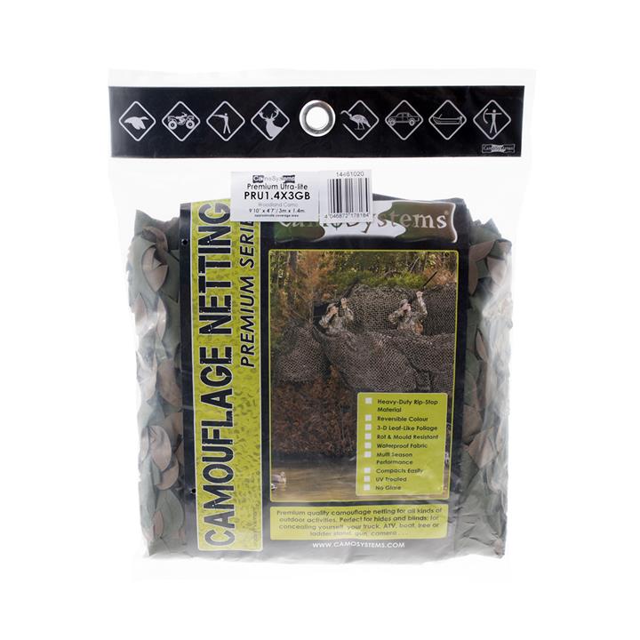 Δίχτυ παραλλαγής Mil-Tec Basic Light 1,4x3,0 m - Woodland (14461020)