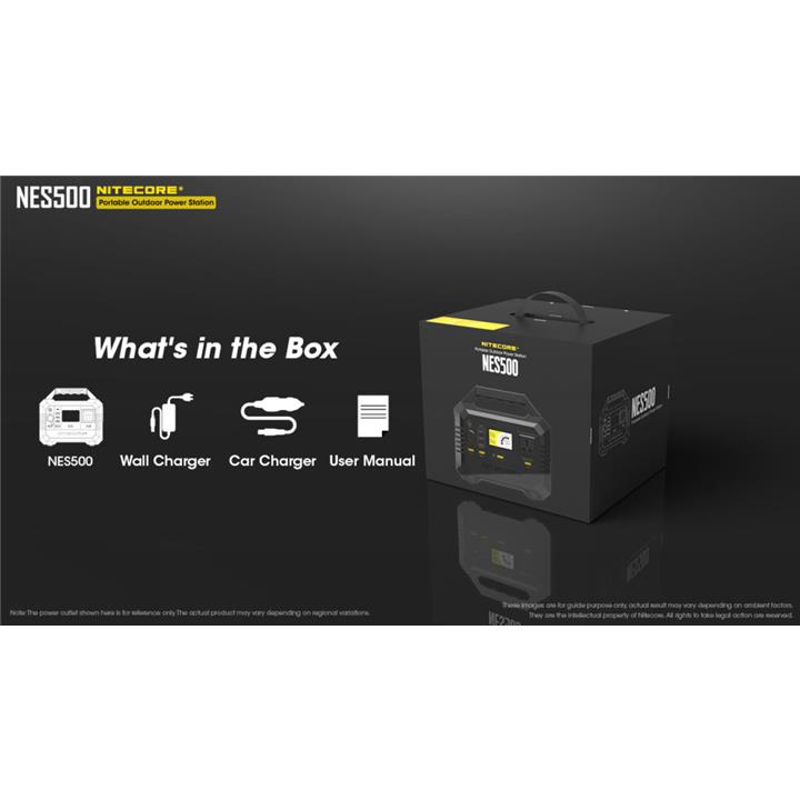 NiteCore Power Station NES500 144000mAh