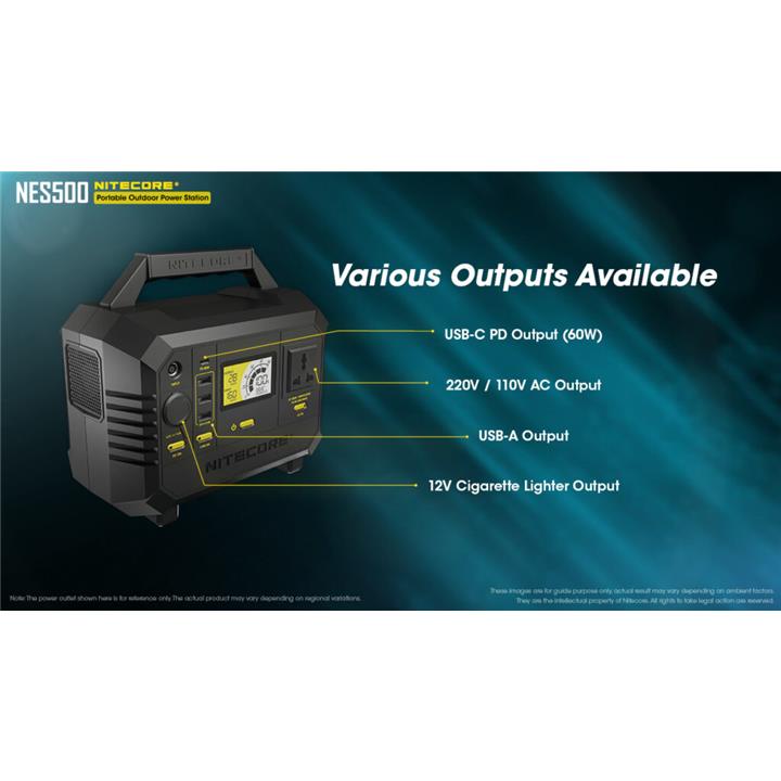 NiteCore Power Station NES500 144000mAh