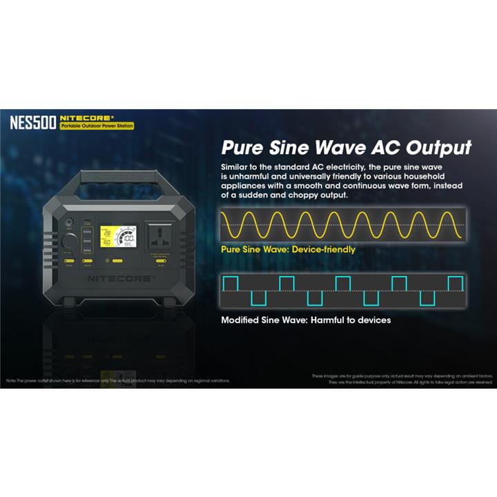 NiteCore Power Station NES500 144000mAh