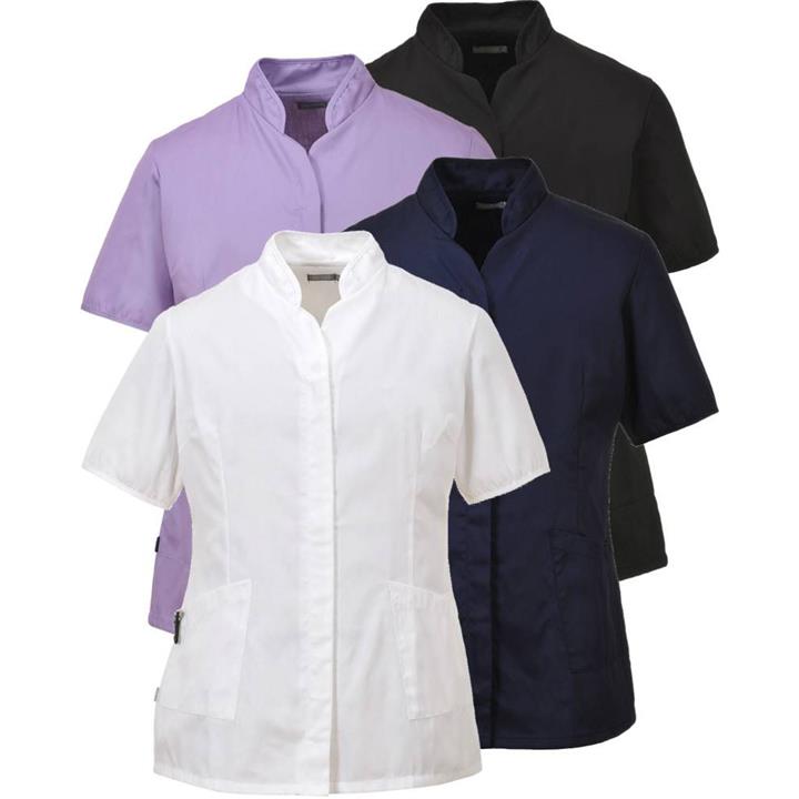 LW12 PORTWEST-Γυναικείο πουκάμισο εργασίας λευκό