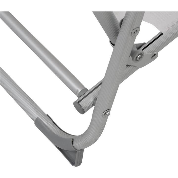 ΚΑΡΕΚΛΑΚΙ ΠΑΡΑΛΙΑΣ ΨΗΛΗ ΠΛΑΤΗ AGNES HM5053.03 ΒΑΡΕΩΣ ΤΥΠΟΥ ΑΛΟΥΜΙΝΙΟΥ 56x70x66 εκ