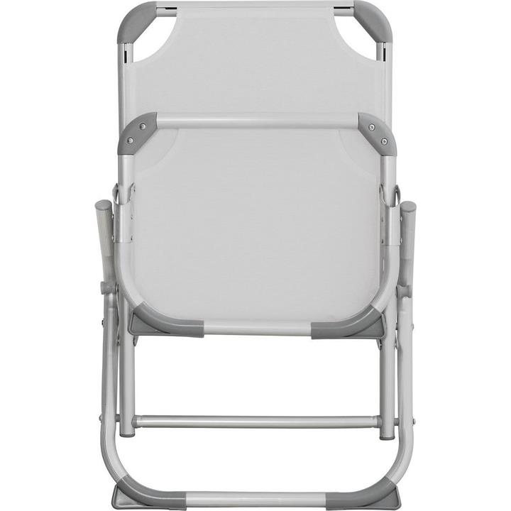 ΚΑΡΕΚΛΑΚΙ ΠΑΡΑΛΙΑΣ ΨΗΛΗ ΠΛΑΤΗ AGNES HM5053.03 ΒΑΡΕΩΣ ΤΥΠΟΥ ΑΛΟΥΜΙΝΙΟΥ 56x70x66 εκ