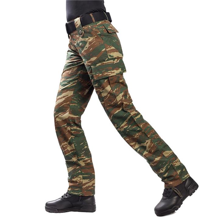 Παντελόνι γυναικείο ελληνικής παραλλαγής ριπ - στοπ