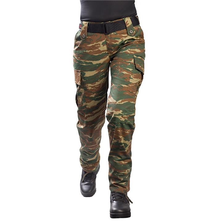 Παντελόνι γυναικείο ελληνικής παραλλαγής ριπ - στοπ